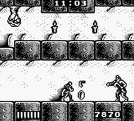 une photo d'Ã©cran de Castlevania - The Adventure sur Nintendo Game Boy